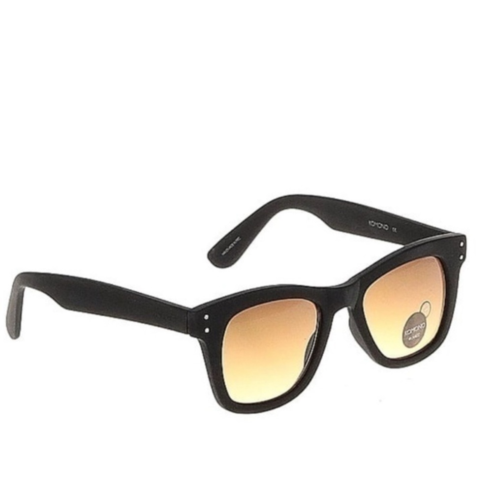 Komono Sunglasses Matte Black - Brown Gradient Lenses | Unisex Allen Rubber - Picture 9 of 14